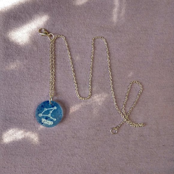 Horoscope Resin Charm Necklaces - Picture 8 of 14